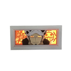 Piece One - Boite Lumineuse LED - Tout les personnages principale (Multicolore avec Télécommande)