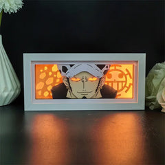 Piece One - Boite Lumineuse LED - Tout les personnages principale (Multicolore avec Télécommande)