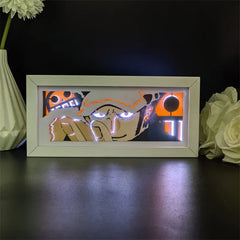 Piece One - Boite Lumineuse LED - Tout les personnages principale (Multicolore avec Télécommande)