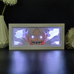 Piece One - Boite Lumineuse LED - Tout les personnages principale (Multicolore avec Télécommande)