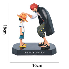 Piece One - Shanks & Luffy Chepeau de paille