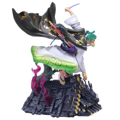 Piece One - Roronoa Zoro en pleine action – Three Sword Style (Santoryu)