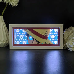 Piece One - Boite Lumineuse LED - Tout les personnages principale (Multicolore avec Télécommande)