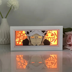 Piece One - Boite Lumineuse LED - Tout les personnages principale (Multicolore avec Télécommande)