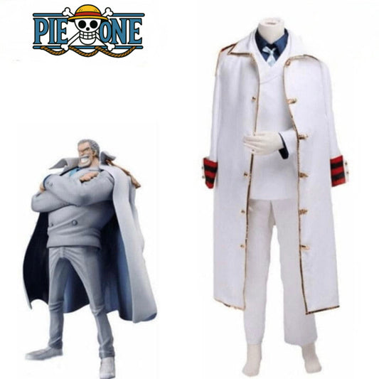 Piece One - Cosplay Monkey D. Garp Uniforme de Vice-Amiral