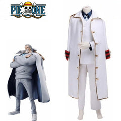 Piece One - Cosplay Monkey D. Garp Uniforme de Vice-Amiral